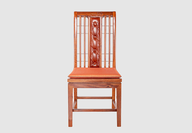 晋城芙蓉榭中式实木餐椅效果图